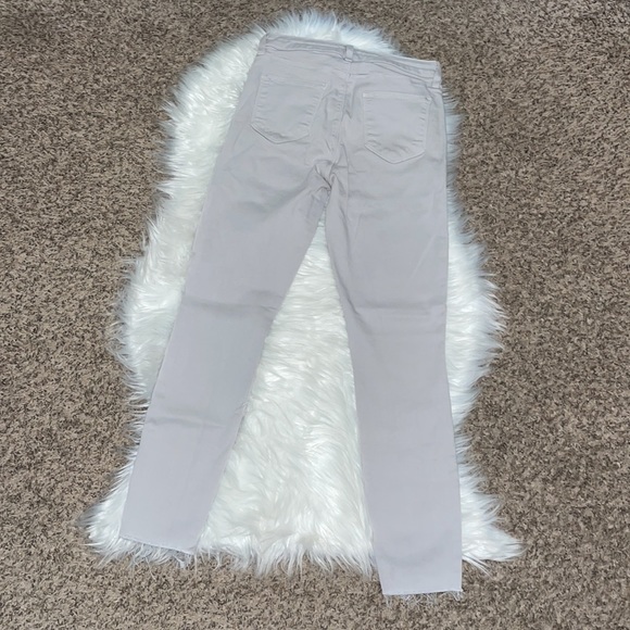 L’Agence Margot Skinny High Rise Silver Grey Jeans - Picture 7 of 9